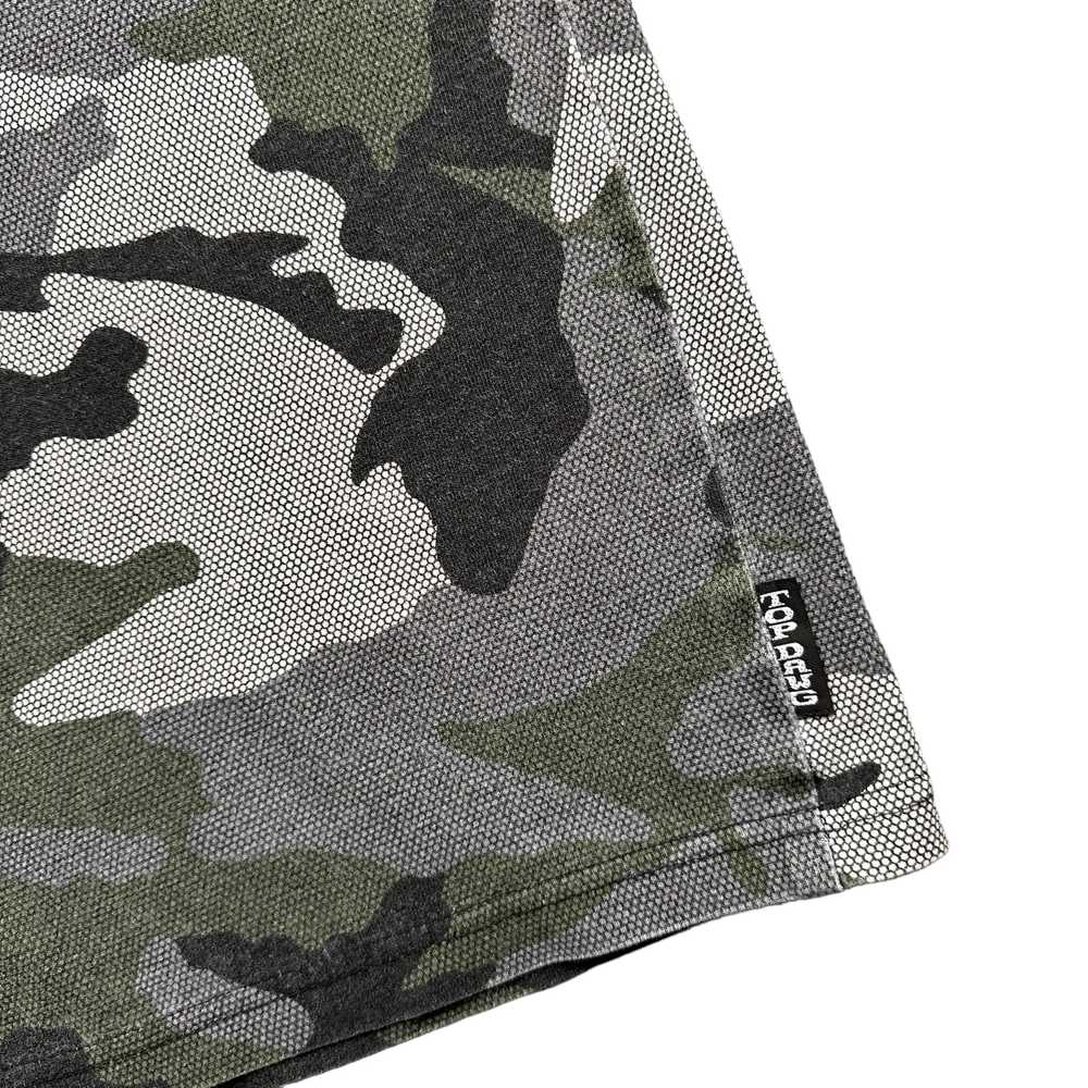 Y2K Top dawg camo tee XL - image 3