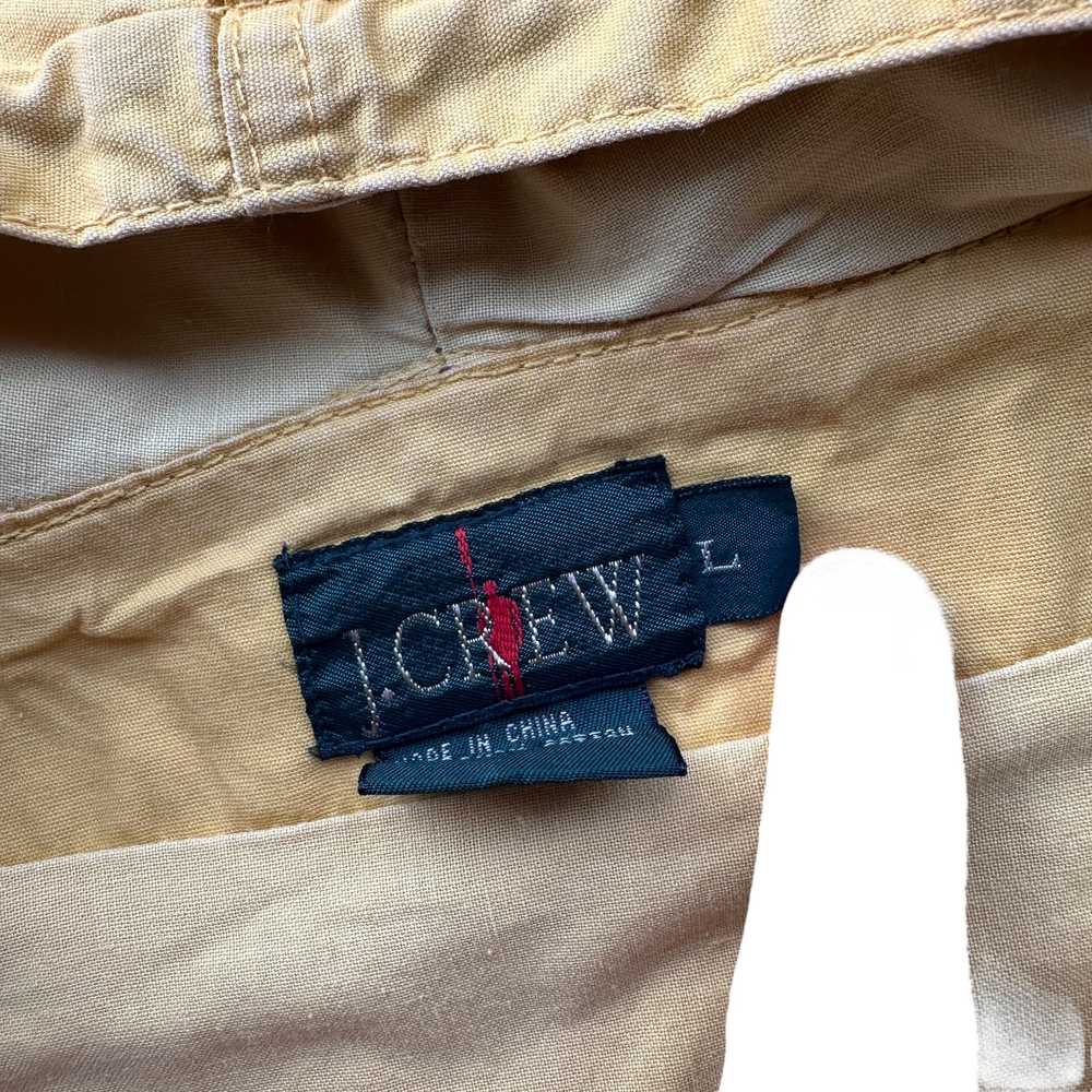 90s J crew oarsmen cotton jacket large - image 4