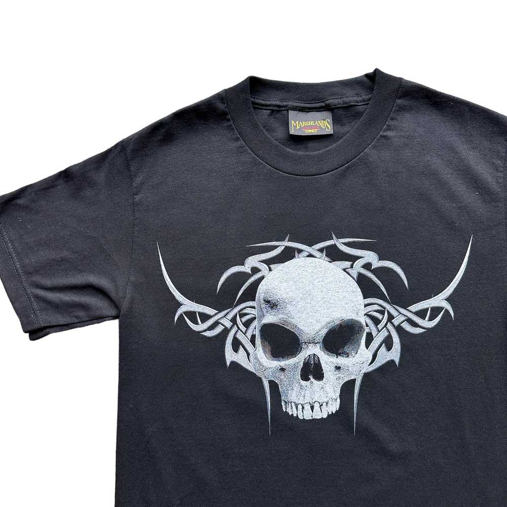 90s Spooky skull tee Small - image 2