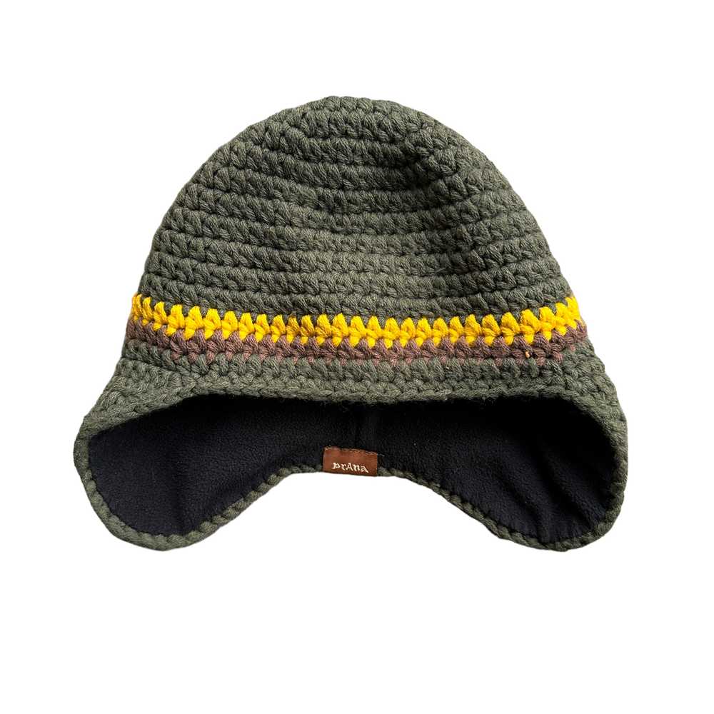 Y2K Prana fleece lined earflap beanie - image 3