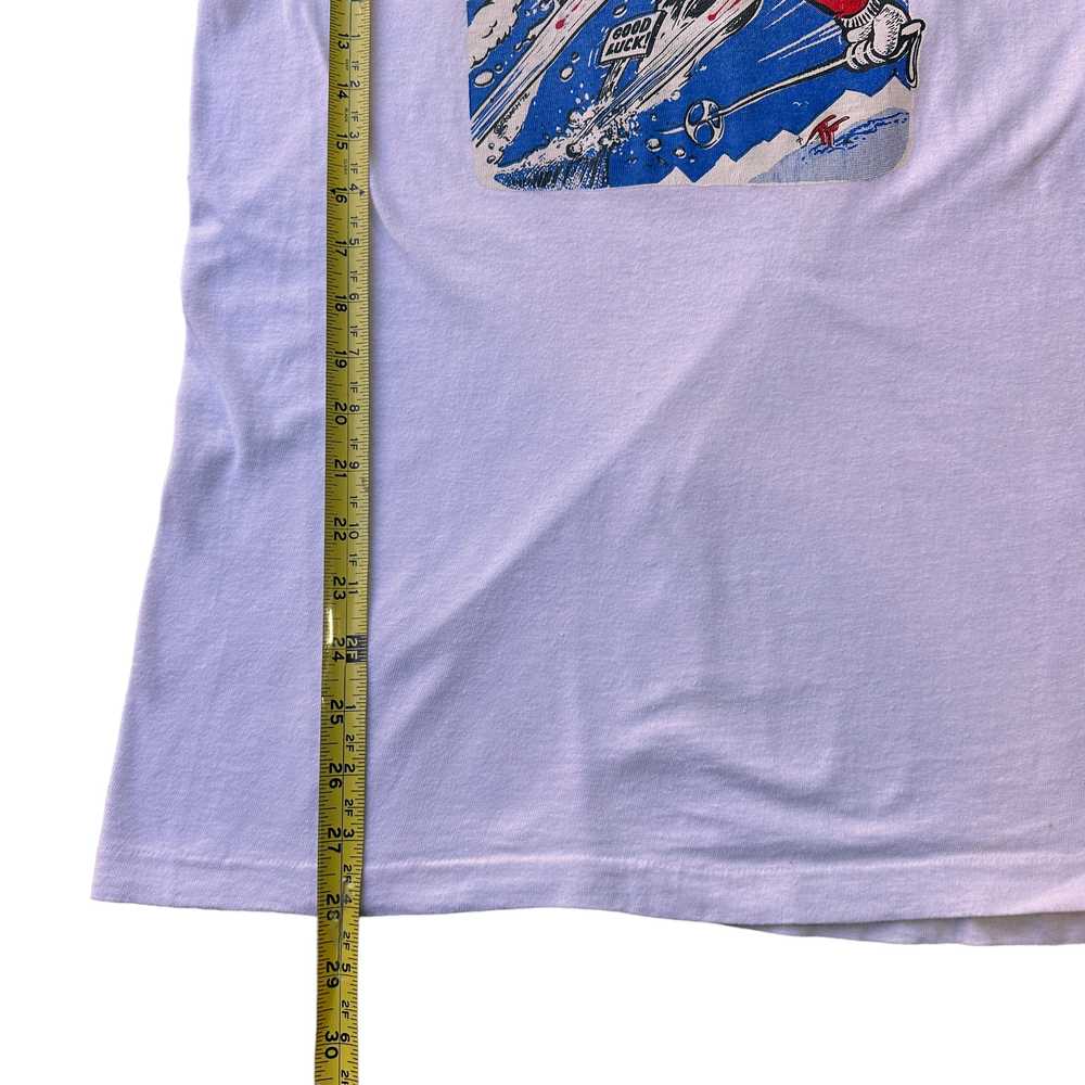 70s Ski jumper tee small - image 3