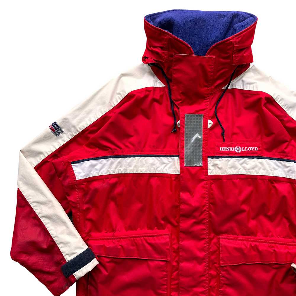 90s Henri loyd sailing jacket Large - image 2