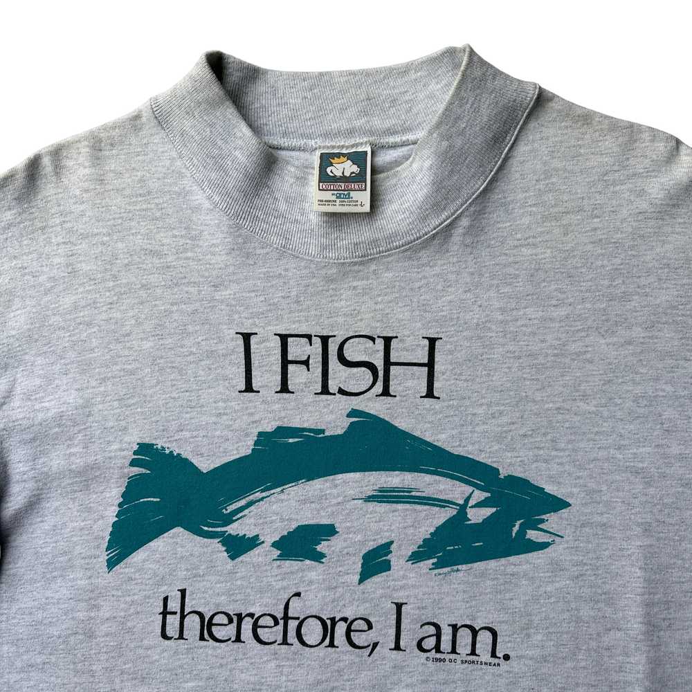 I fish therefore i am long sleeve medium - image 2