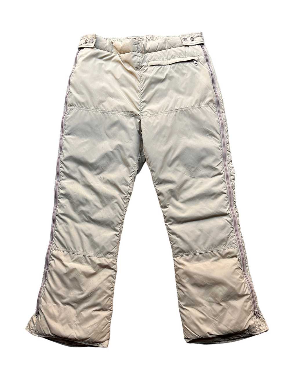 80s Eddie bauer down pants 36/31 large - image 2