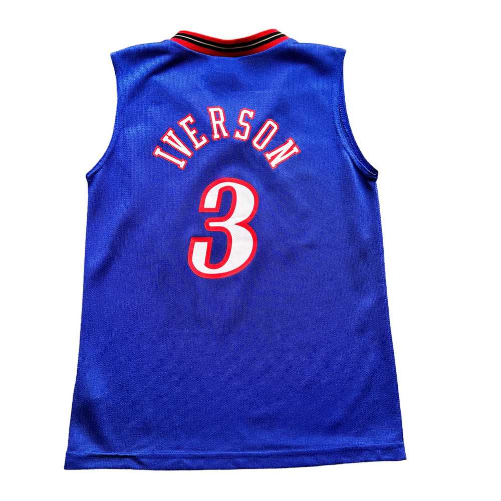 Sixers iverson kids jersey - image 3