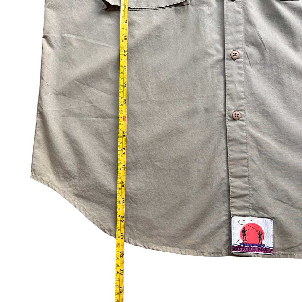 90s Columbia fishing shirt 2/4 sleeve L/XL - image 3