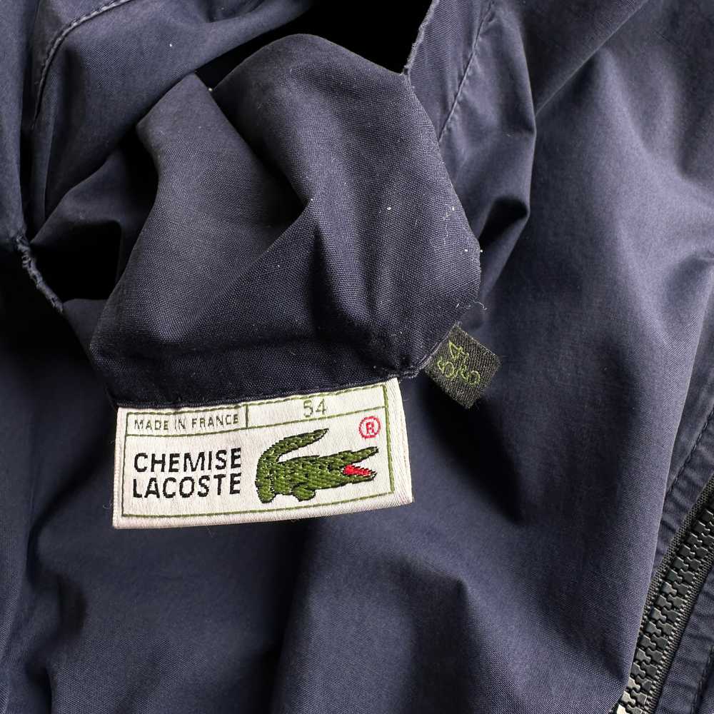 Lacoste reversible jacket - made in france - size… - image 3