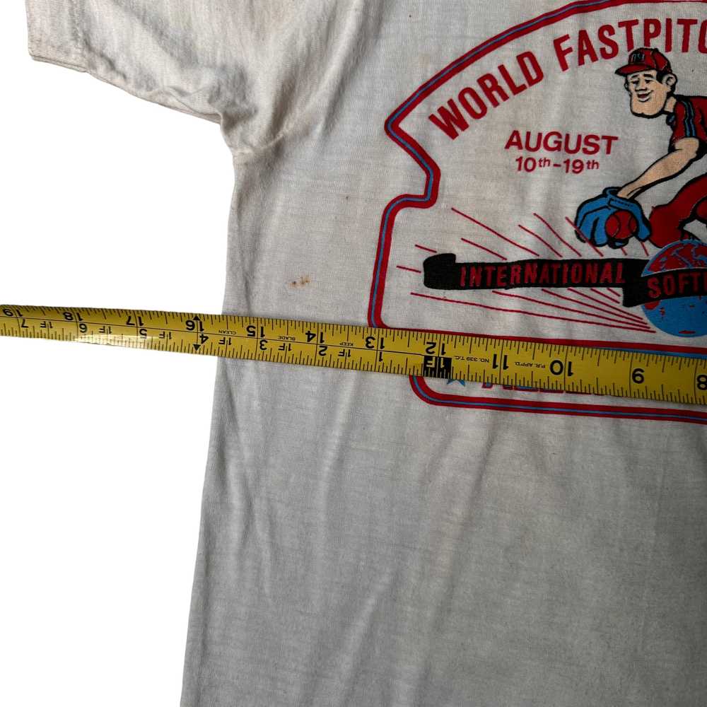 80s Fast pitch allentown tee - size S, M - image 4
