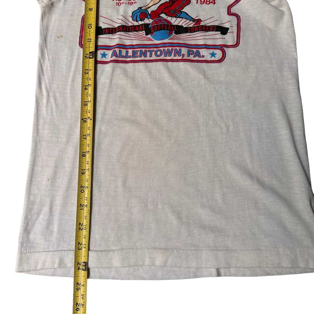 80s Fast pitch allentown tee - size S, M - image 5