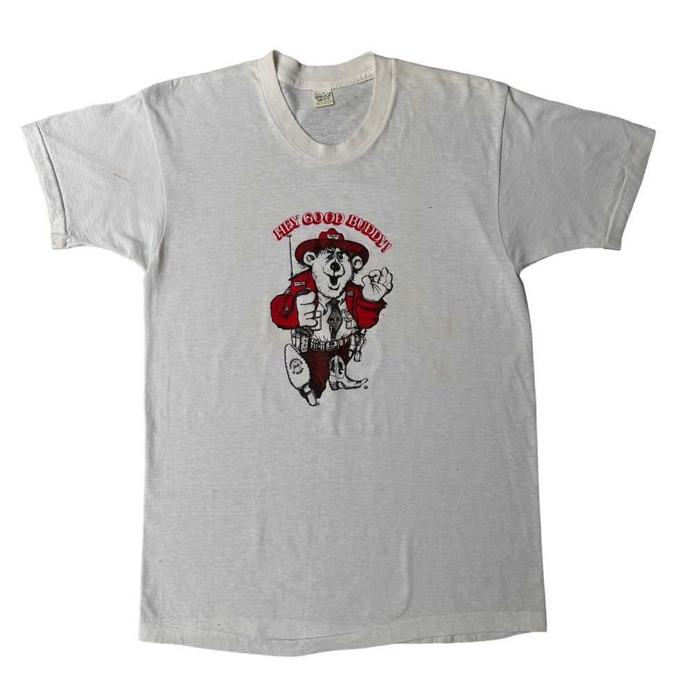 70s CB radio tee Small hey good buddy - image 1