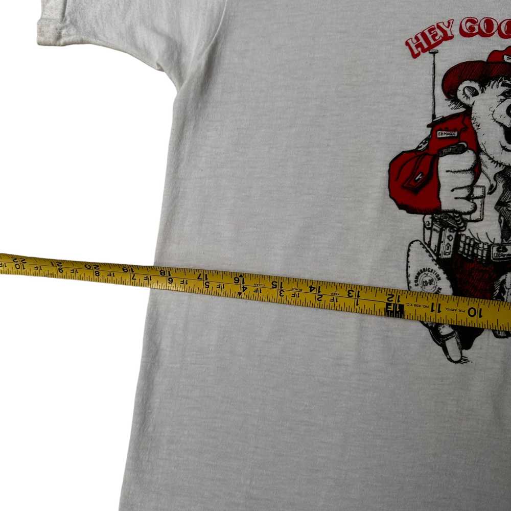 70s CB radio tee Small hey good buddy - image 3