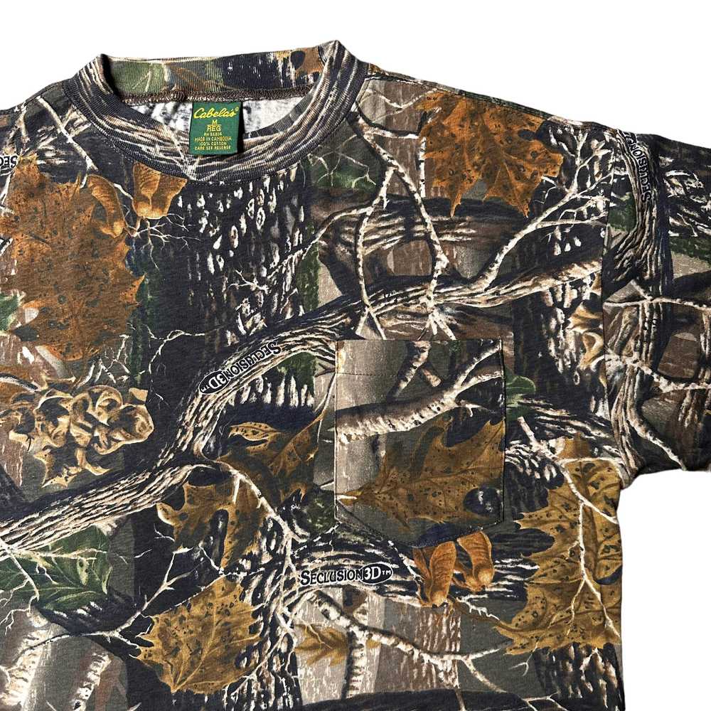 Cabelas tree camo tee medium - image 4