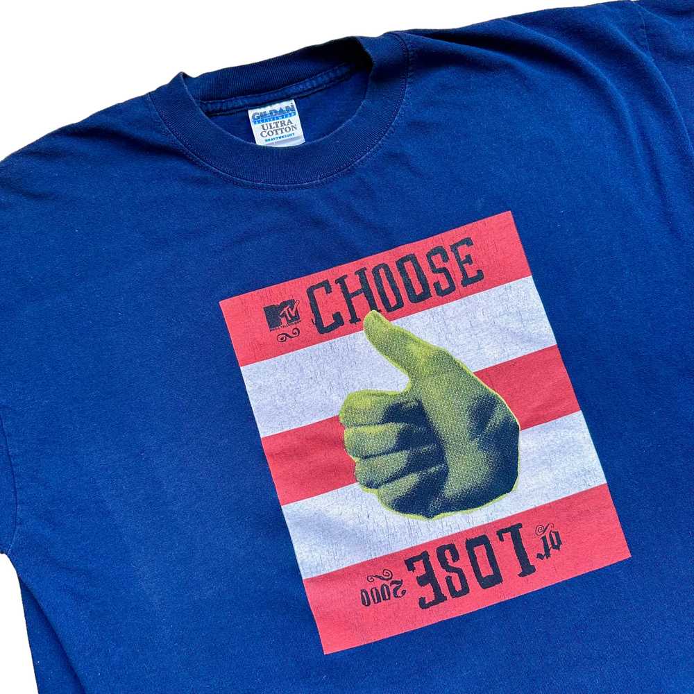 Choose or loose MTV tee XL - image 2