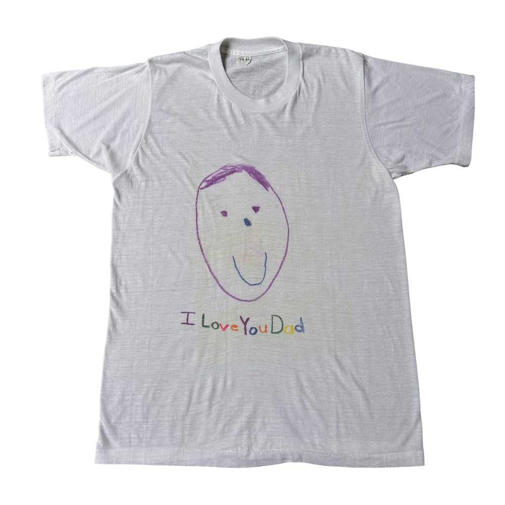 70s I love dad tee Small - image 1