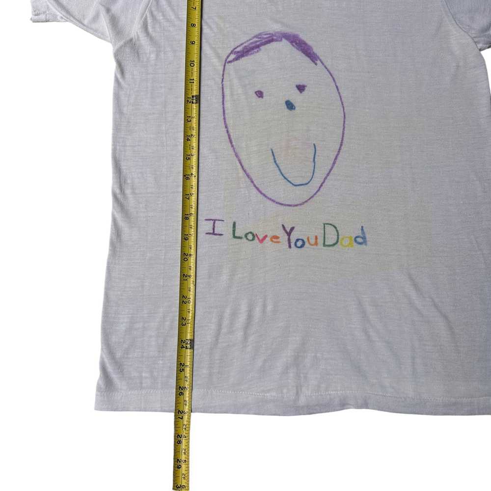 70s I love dad tee Small - image 3