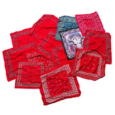 7 vintage bandanas - image 1