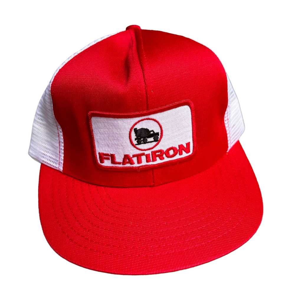 80s Flatiron trucker hat - image 1