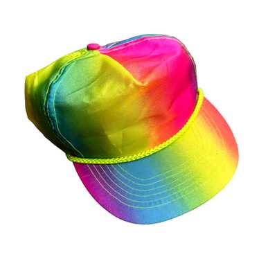 90s rainbow hat - image 1