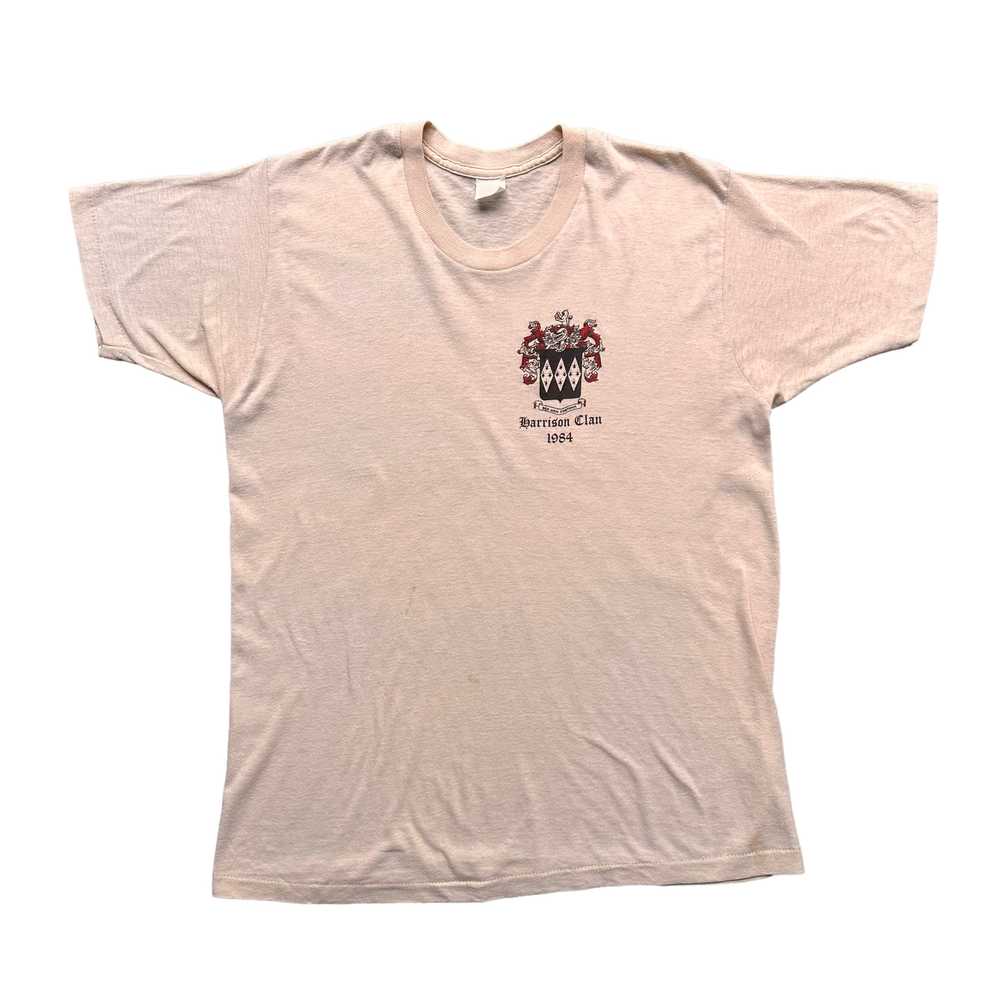 1984 harrison clan tee small - image 1