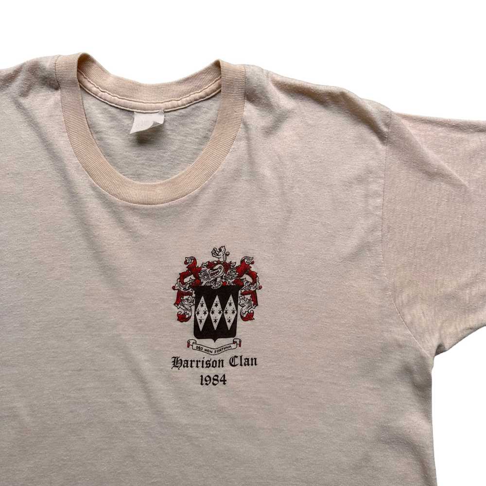 1984 harrison clan tee small - image 3