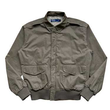 90s Polo ralph lauren waxey tin cloth jacket mediu