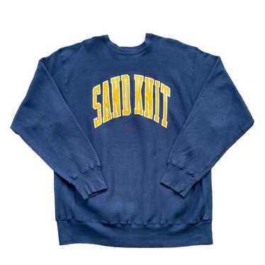 Sand knit reverse weave crewneck XL - image 1