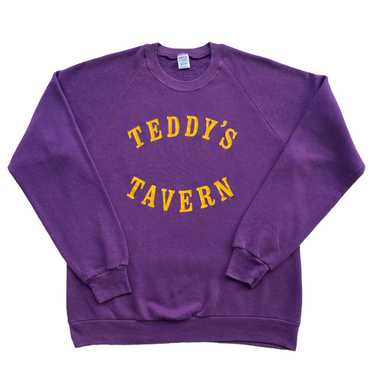 80s Teddys tavern crewneck medium - image 1