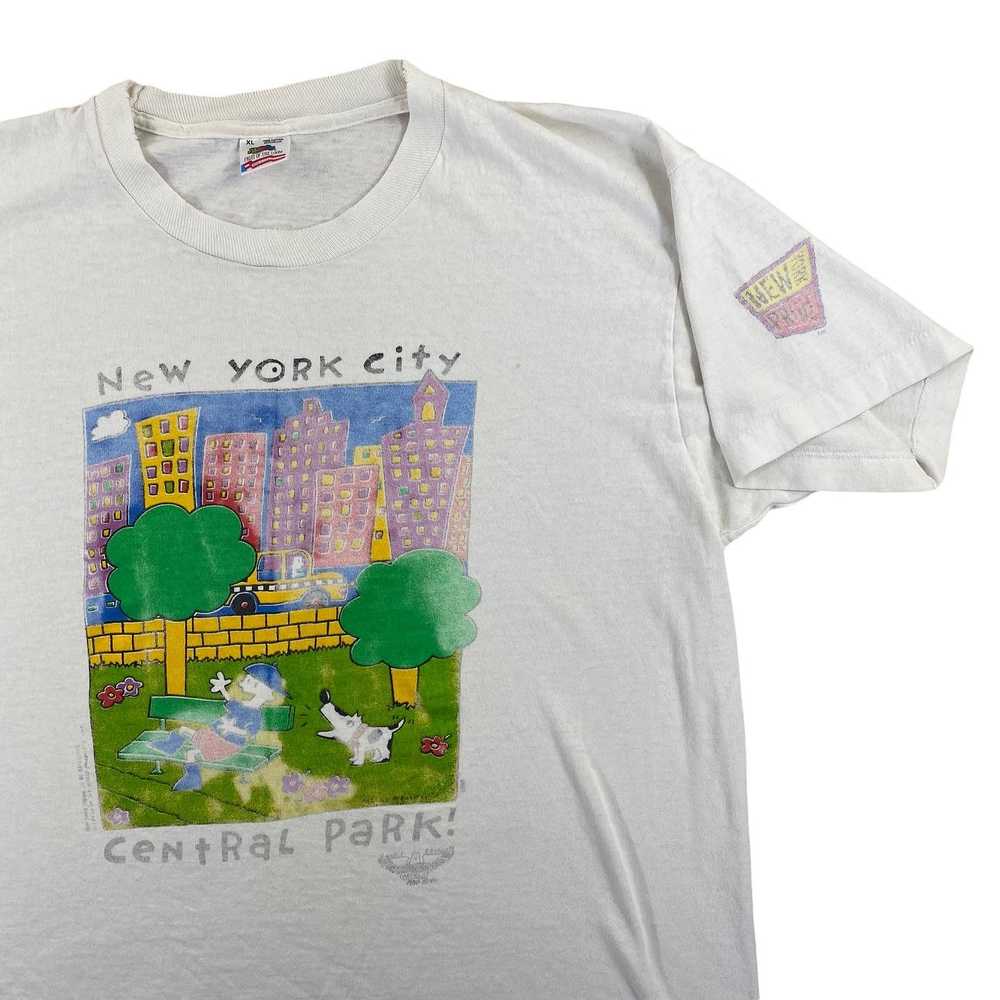 90s Central park tee. L/XL - image 2