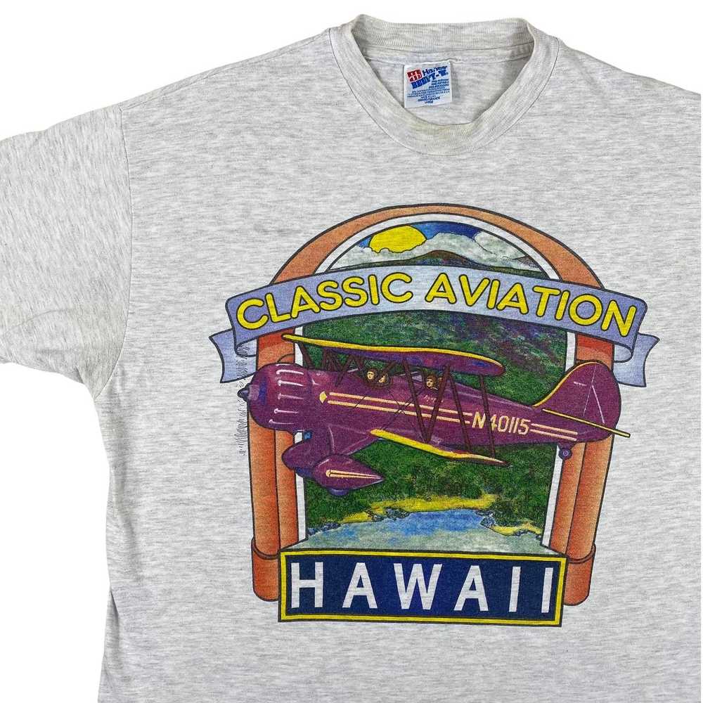 90s Hawaii aviation tee large - image 2