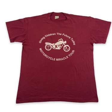 1993 Motorcycle miracle tour tee. L/XL - image 1