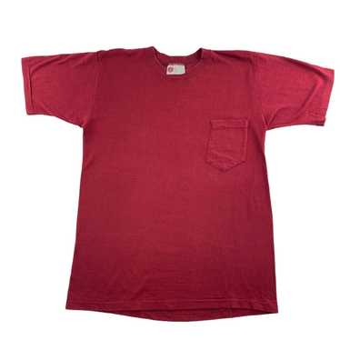 80s blank pocket tee medium - image 1