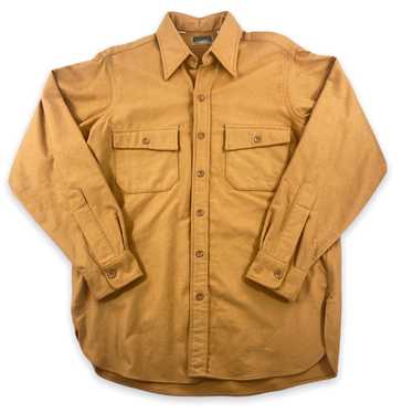 80s LL Bean chamois shirt. medium