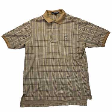 Polo Golf Plaid Polo Shirt Large - image 1