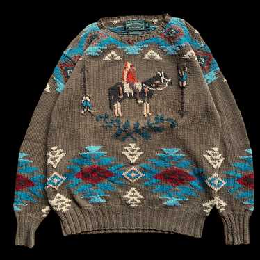 Polo country by Ralph lauren navajo cotton sweater