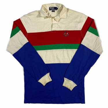 Polo ralph lauren 1987 cross flags rugby Small - image 1