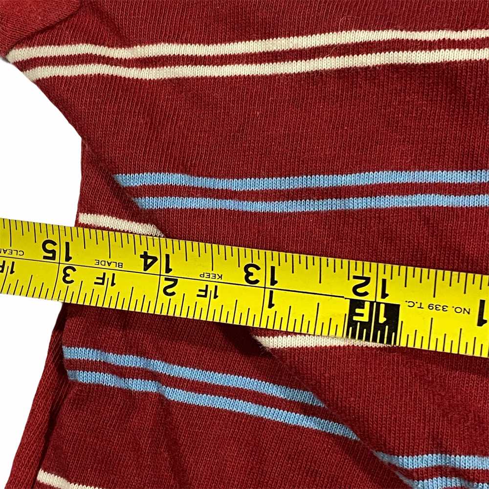 70s JC Penny striped long sleeve. boys medium? (r… - image 4