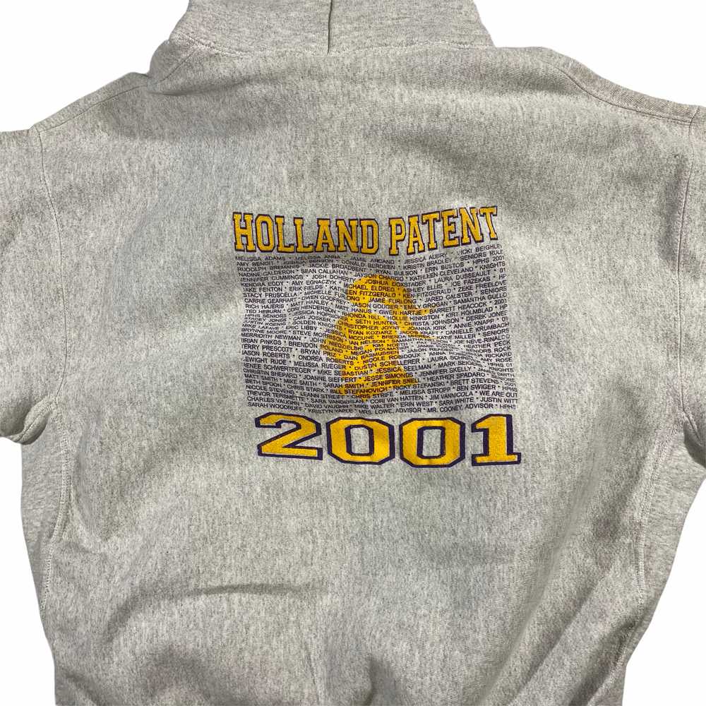 2001 Highschool Hooded Sweatshirt Heavyweight XL … - image 2