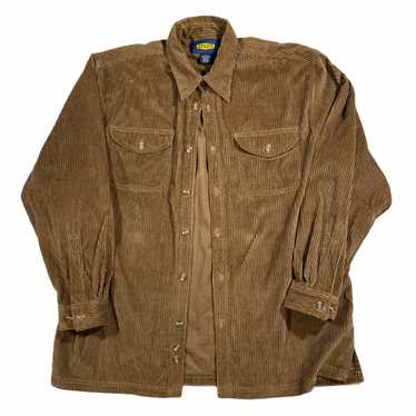 Y2k Corduroy shirt large - image 1