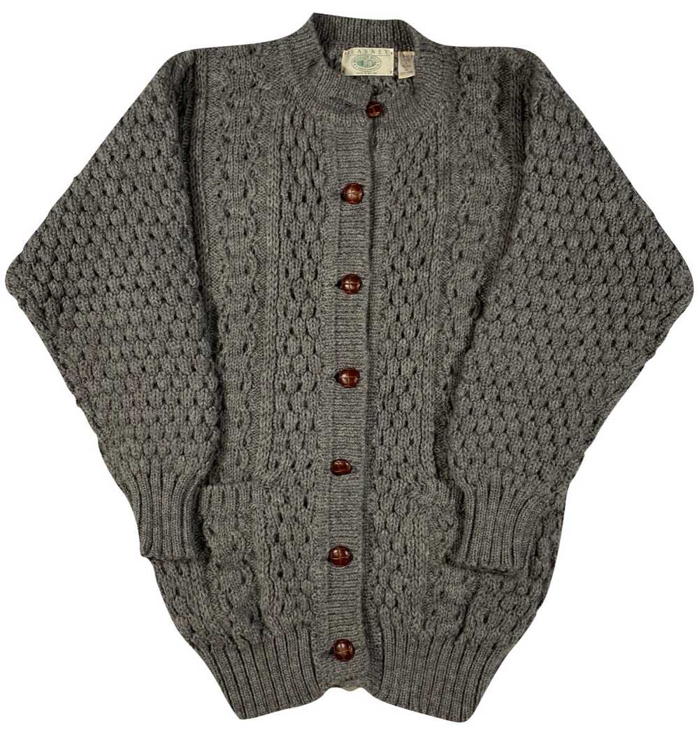 Irish wool cardigan S/M - image 2