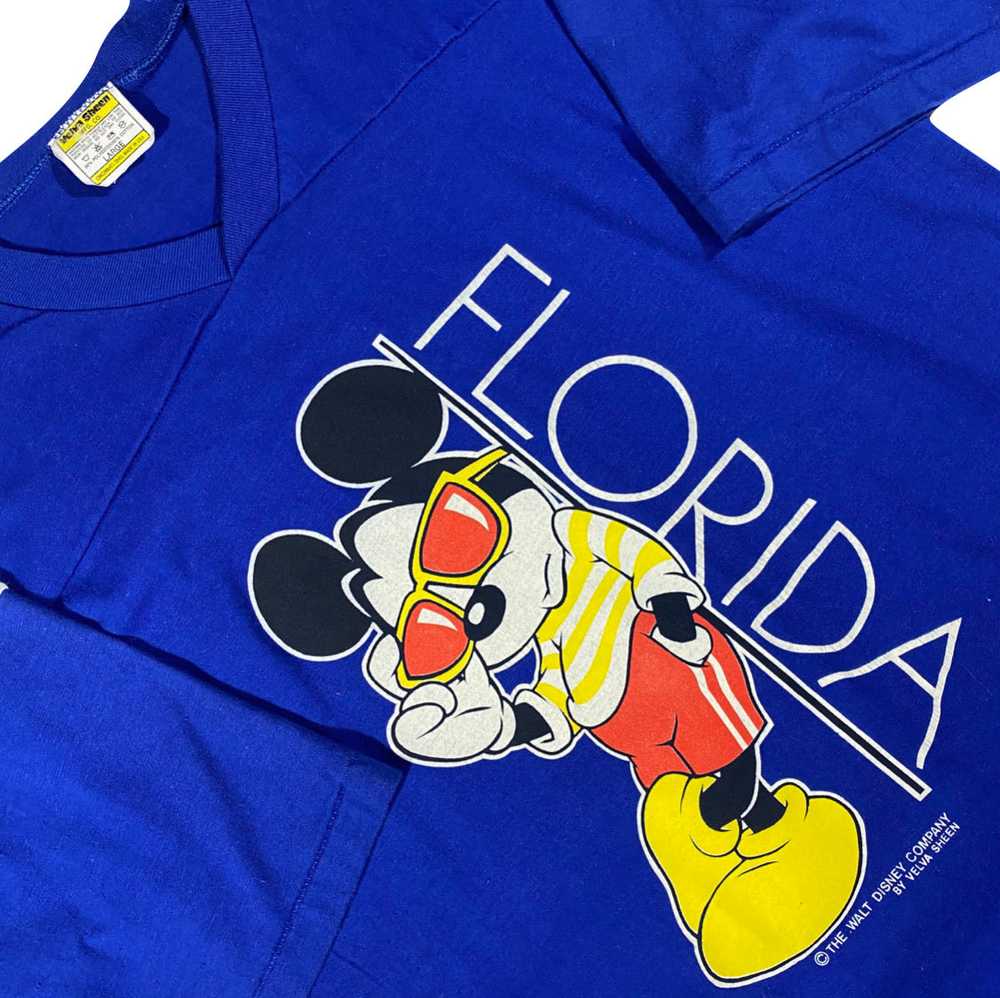 Mickey mouse velva sheen tee large - image 2