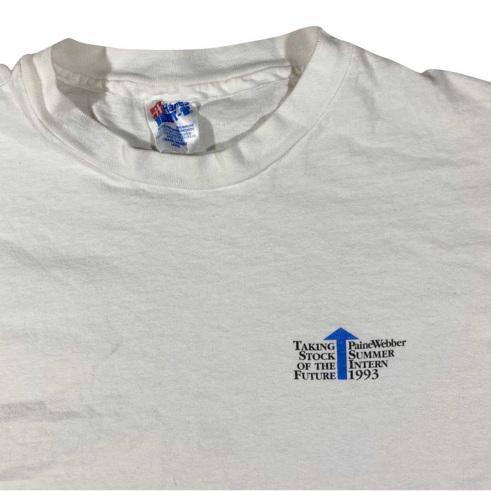 1993 Paine webber wall street tee. large - image 2