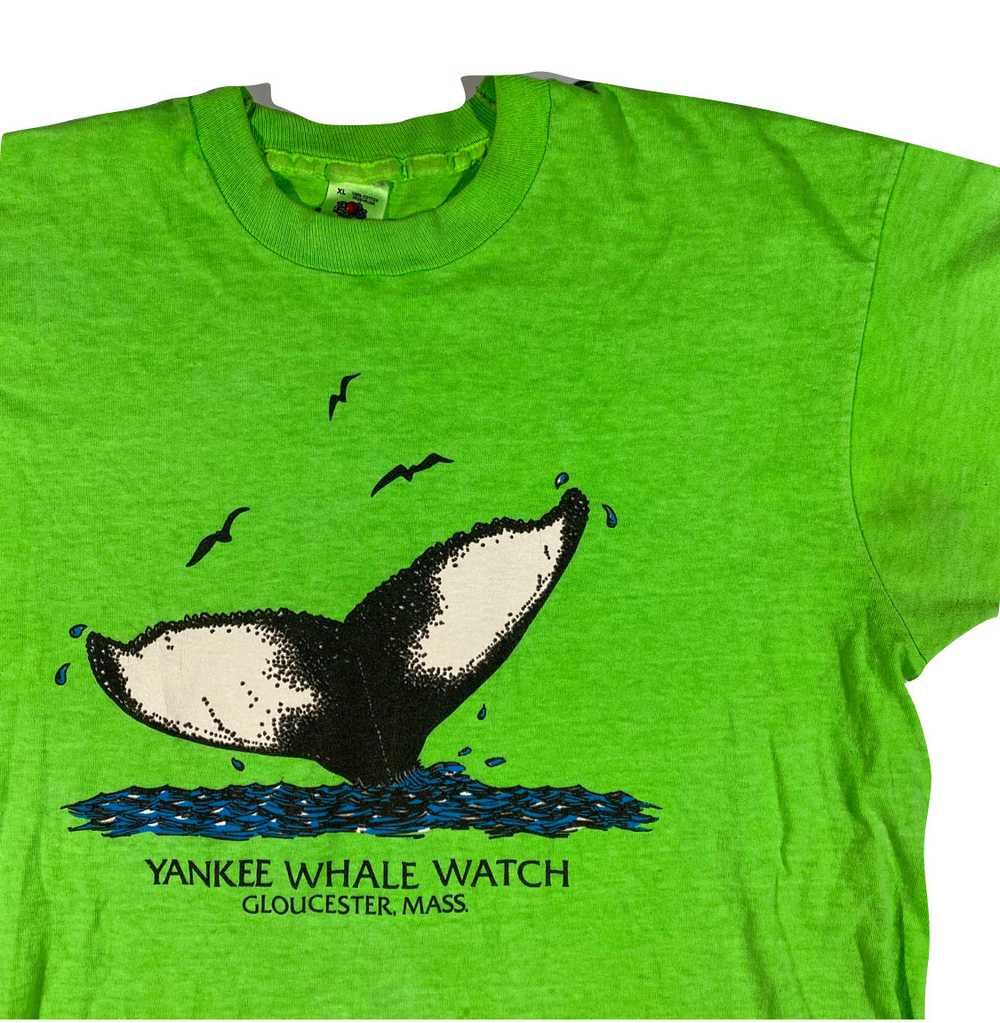 90s Yankee whale watch tee. L/XL - image 2