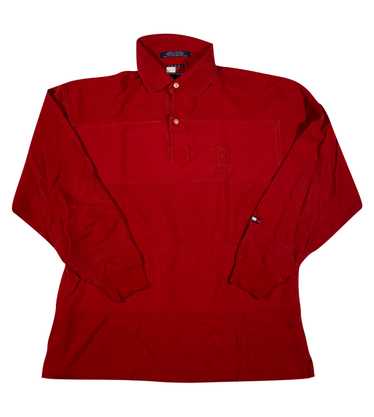 Tommy hilfiger long sleeve polo. medium