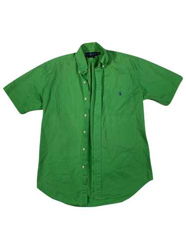 Polo ralph lauren shirt sleeve button down shirt. 