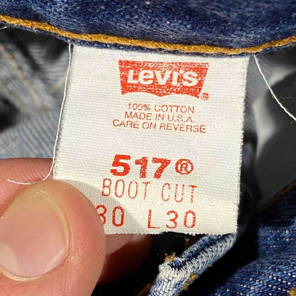 Levi’s 517 boot cut. Made in usa🇺🇸. 30/30 - image 4