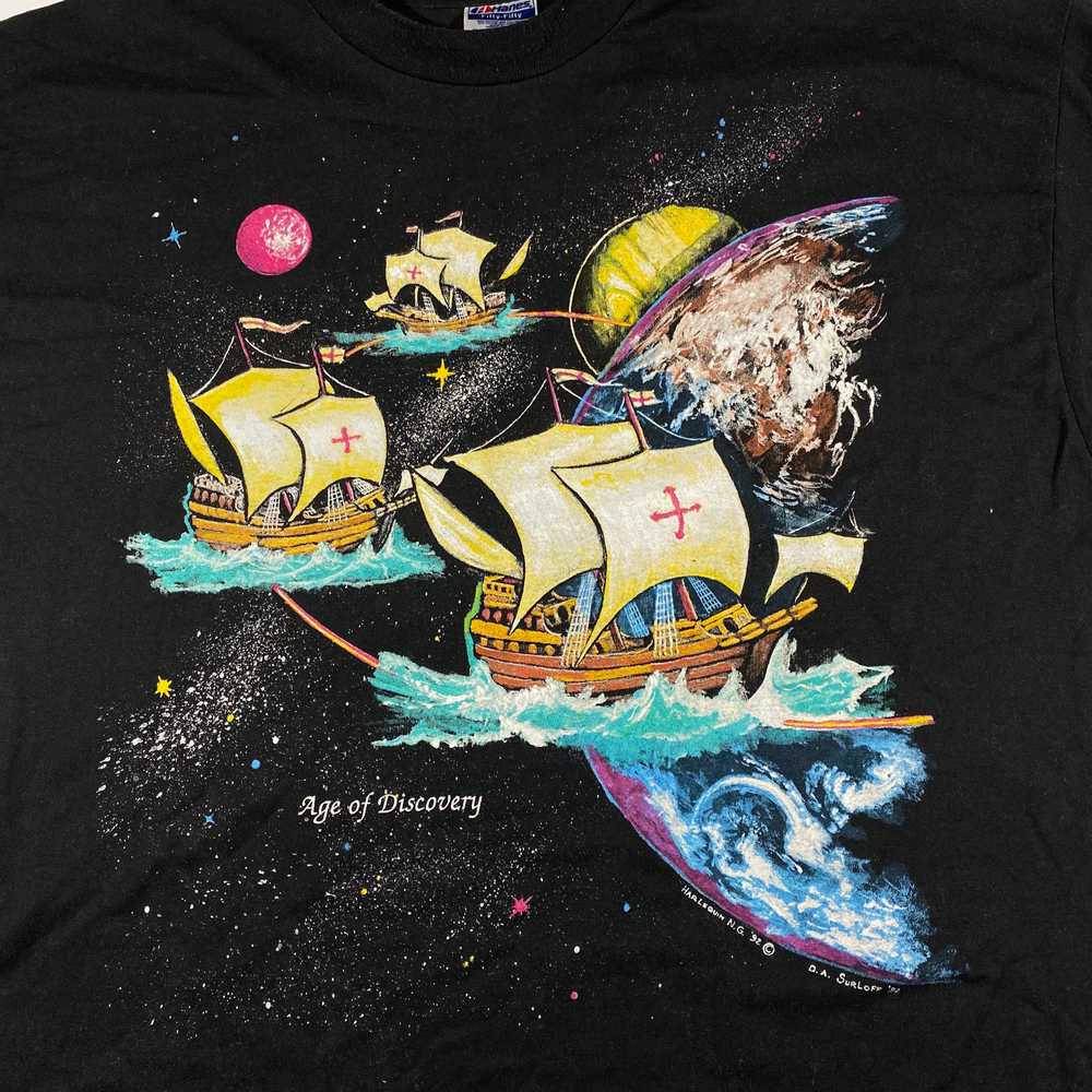 1992 Age of discovery tee. XL/XXL - image 3