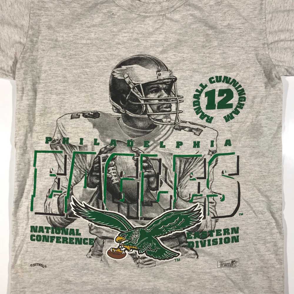 90s Randal cunningham tee. S/M - image 3