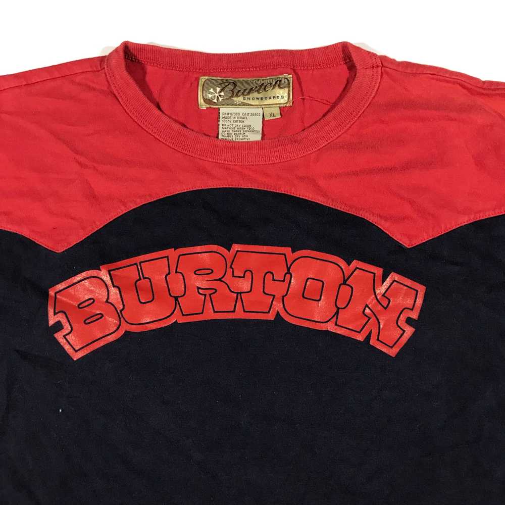 Burton snowboards tee XL - image 2