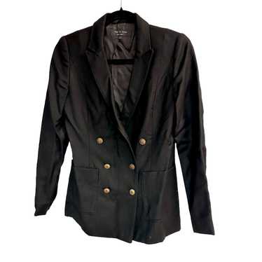 Rag & Bone Rag & Bone Double Breasted Wool Blazer… - image 1