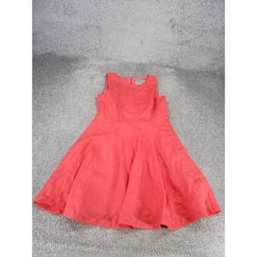 Vintage Maeve Fit & Flare Dress Womens 4P Pink Li… - image 1